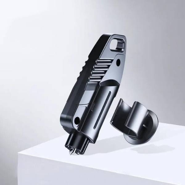 Coupe ceinture et brise vitre compact RescueClip