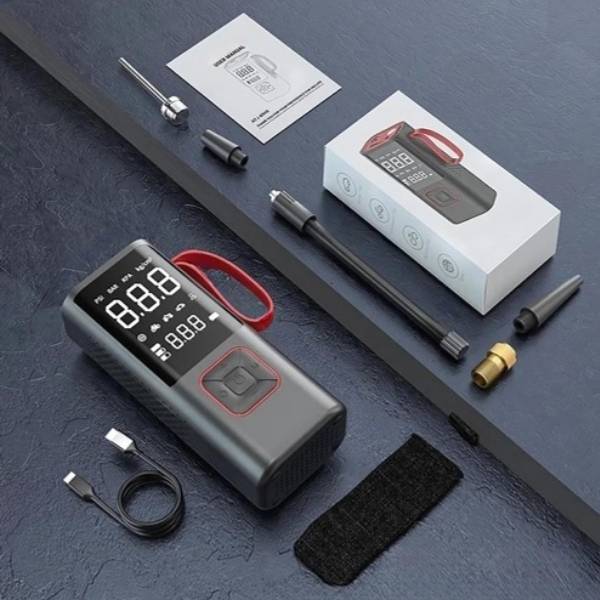 Gonfleur pneu voiture accessoires fournis TyreForce