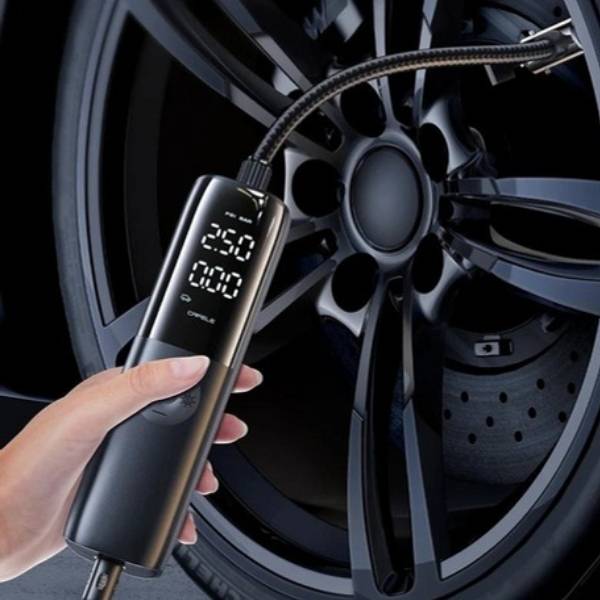 Gonfleur pneu voiture noir AirMaster