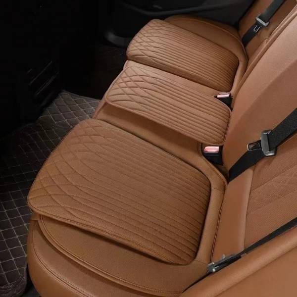 Housse auto siege arrière marron LuxSeat