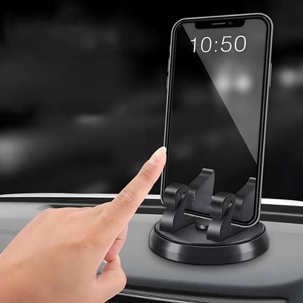 Support Telephone Voiture tableau de bord TurnGrip