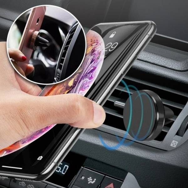 Support téléphone magnétique voiture qui ne bouge pas Clipso
