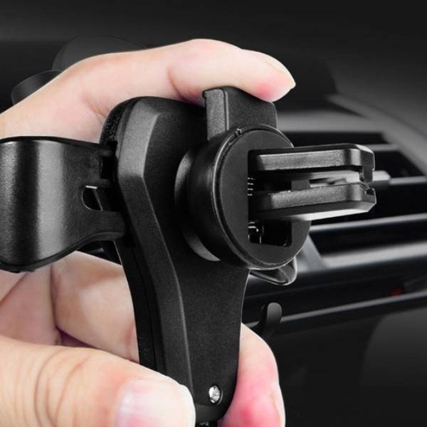 Support telephone voiture grille d'aération StandPro