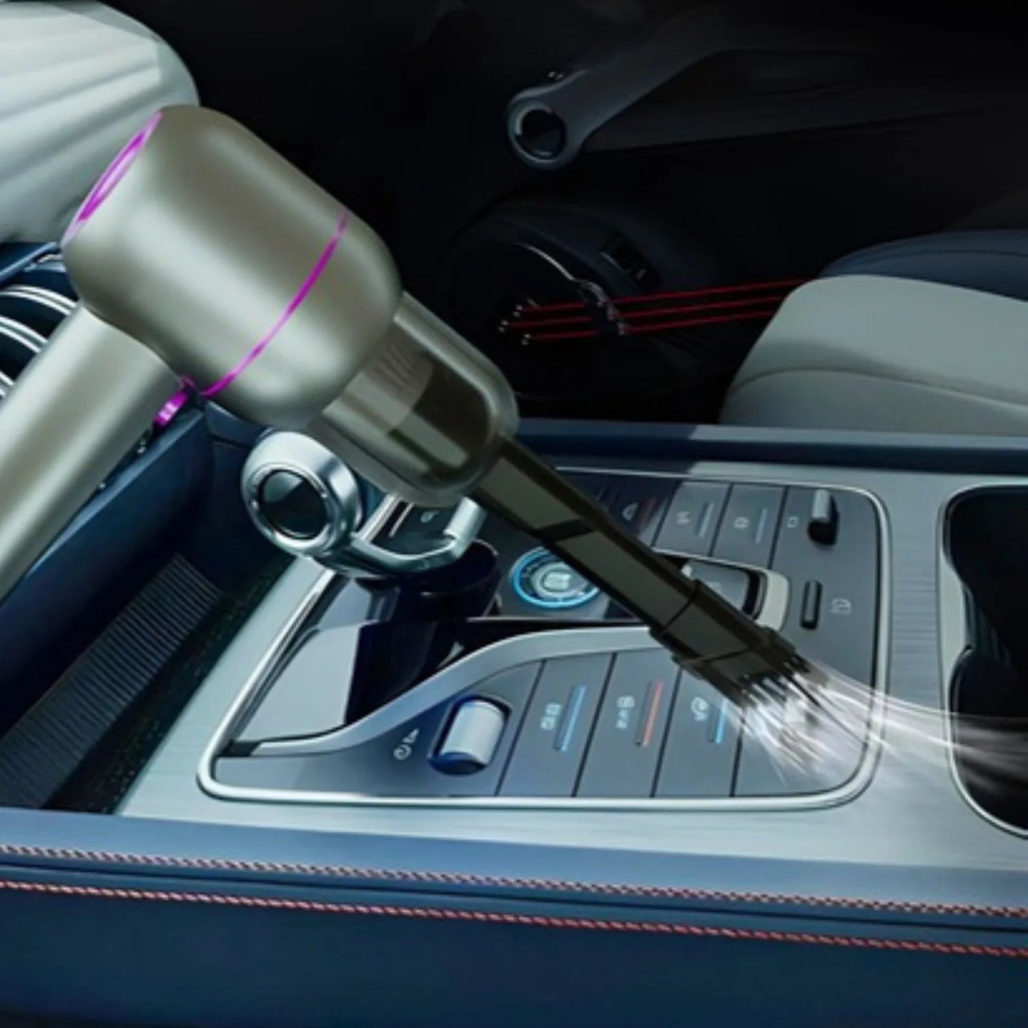 aspirateur pour voiture sans fil puissant Breezeo