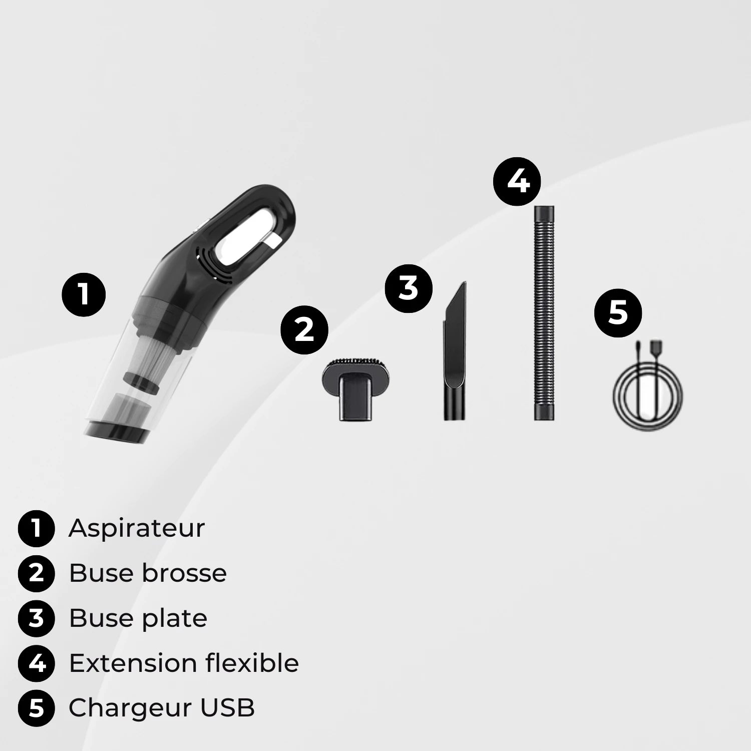 aspirateur sans fil voiture accessoires MaxClean