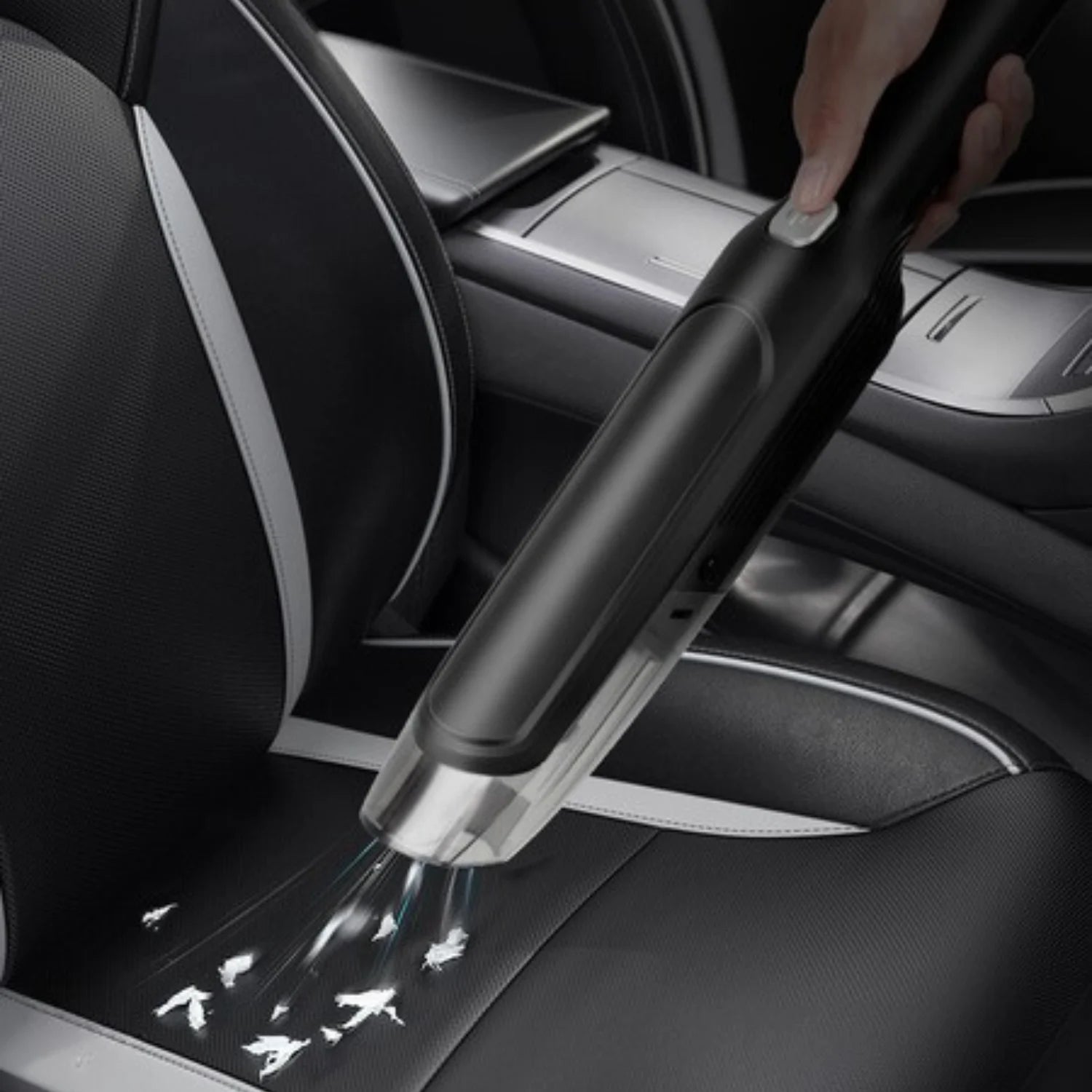 aspirateur voiture a main puissant Swooper