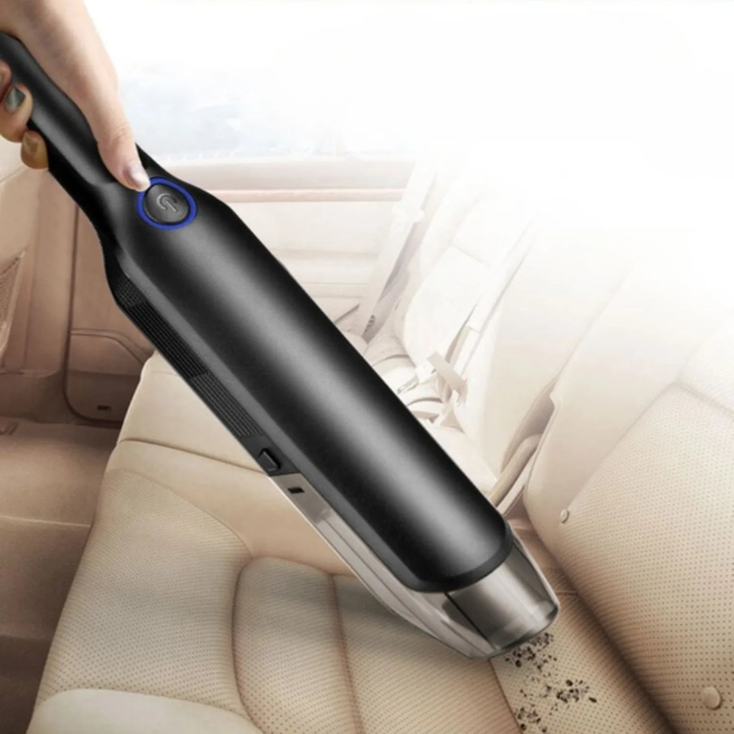 aspirateur voiture a main sans sac Swooper