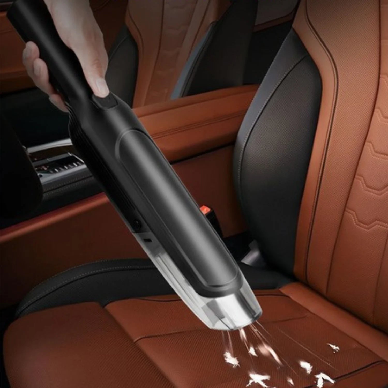 aspirateur voiture a main silencieux et puissant Swooper