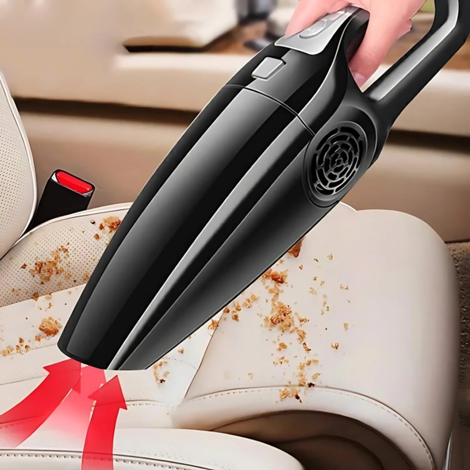 aspirateur voiture filaire 12v maniable Typhoon