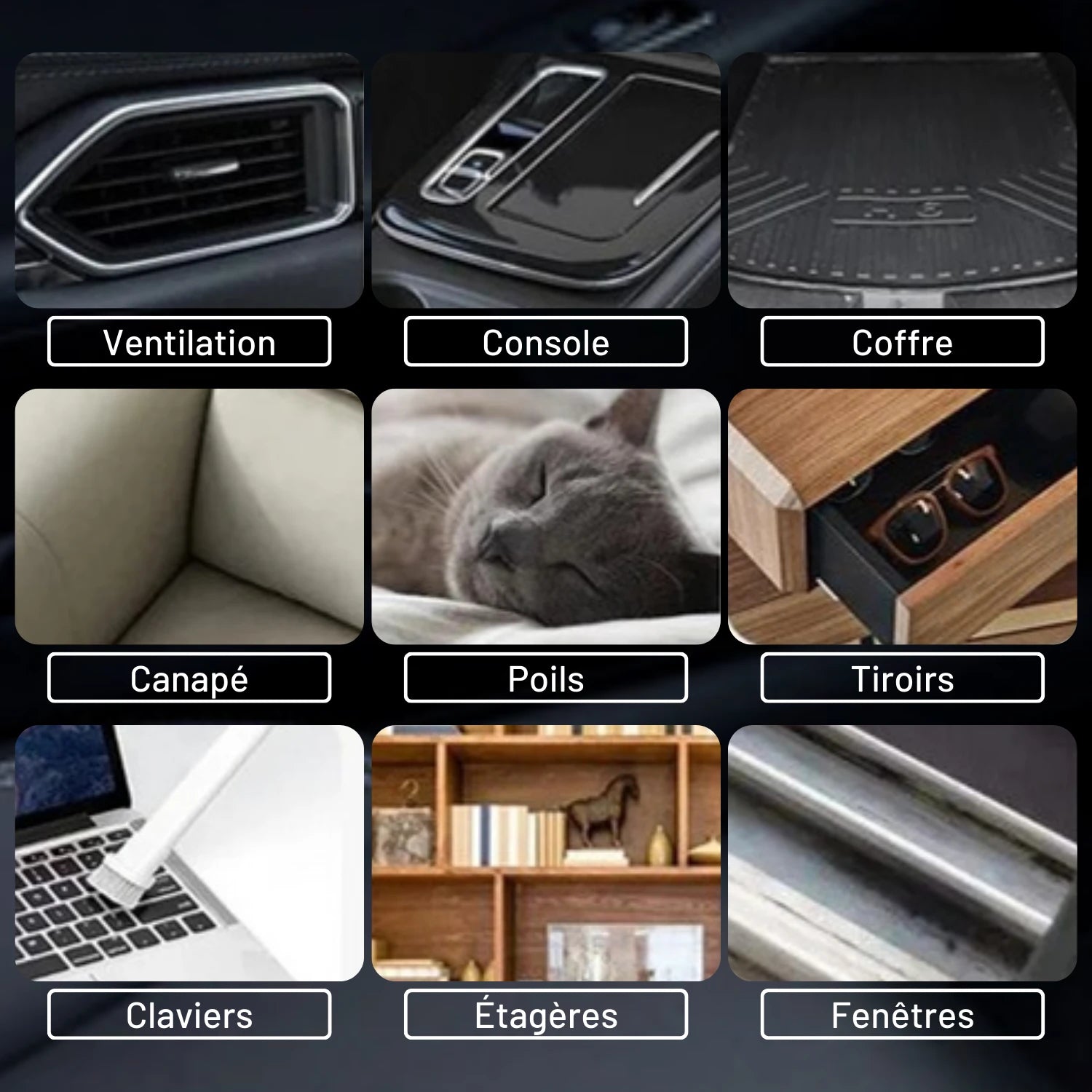 aspirateur voiture puissant léger TurboVac