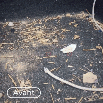 aspirateur voiture sans fil SwiftOne gif