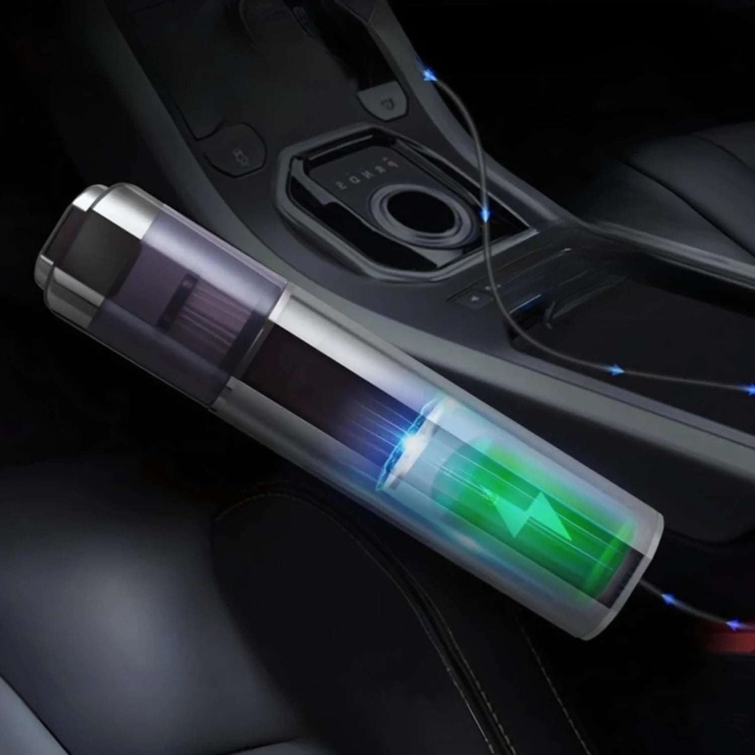 aspirateur voiture sans fil batterie rechargeable JetClean