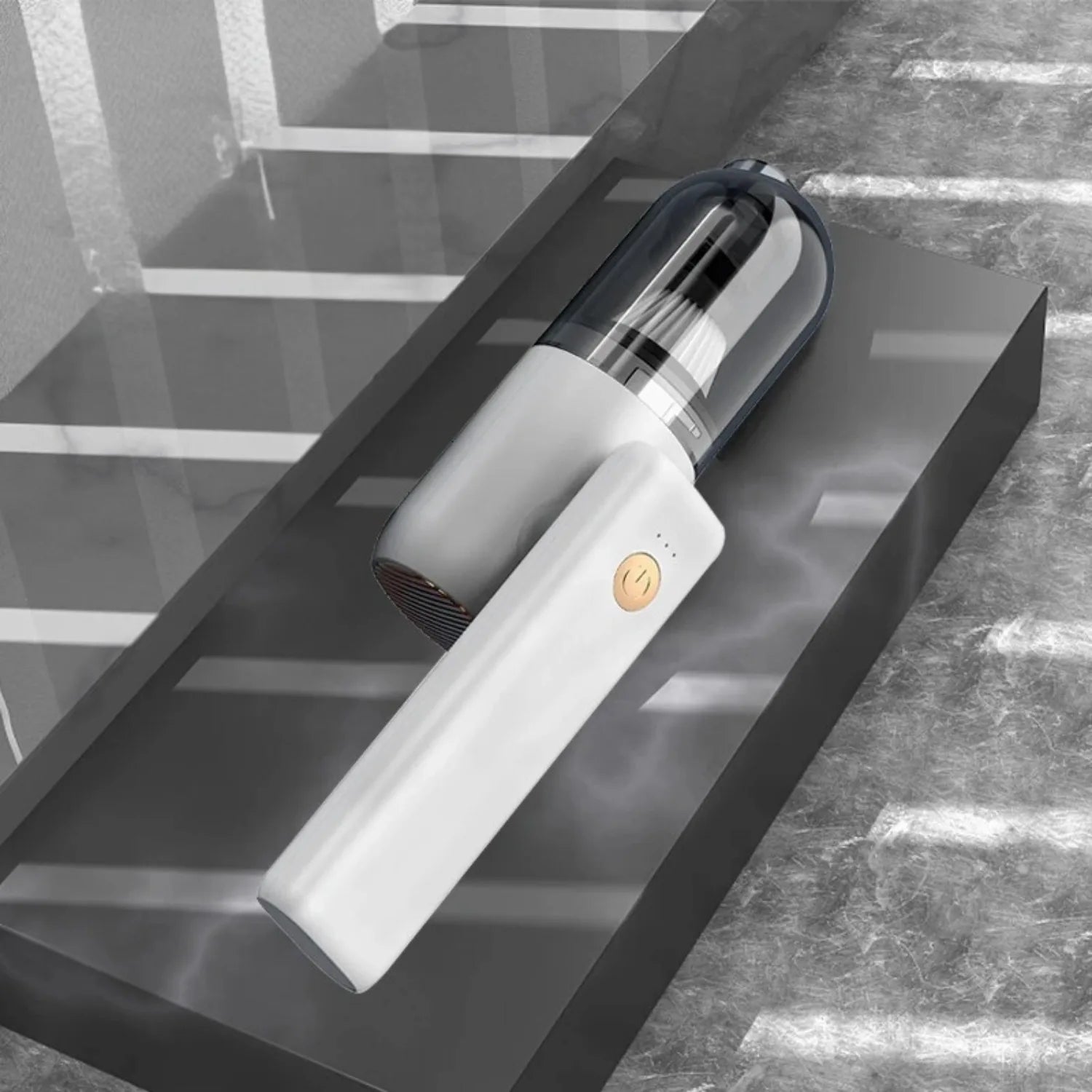 aspirateur voiture sans fil blanc Tornado