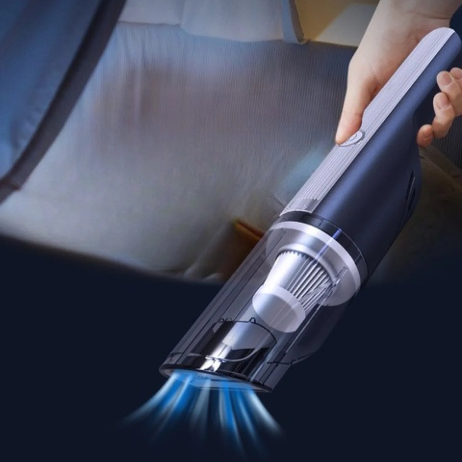 aspirateur voiture sans fil moteur puissant CleanZero