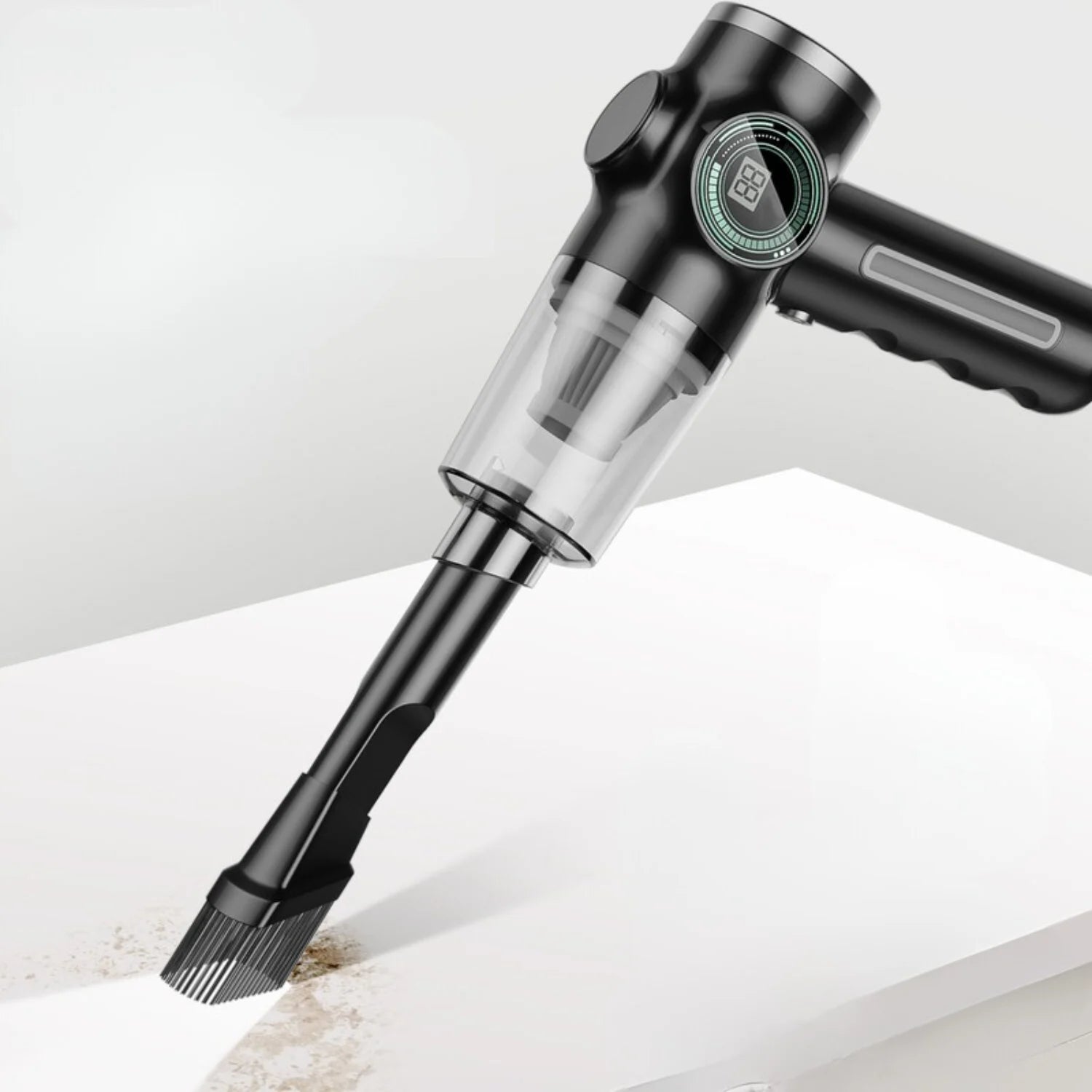 aspirateur voiture sans fil noir Whirly