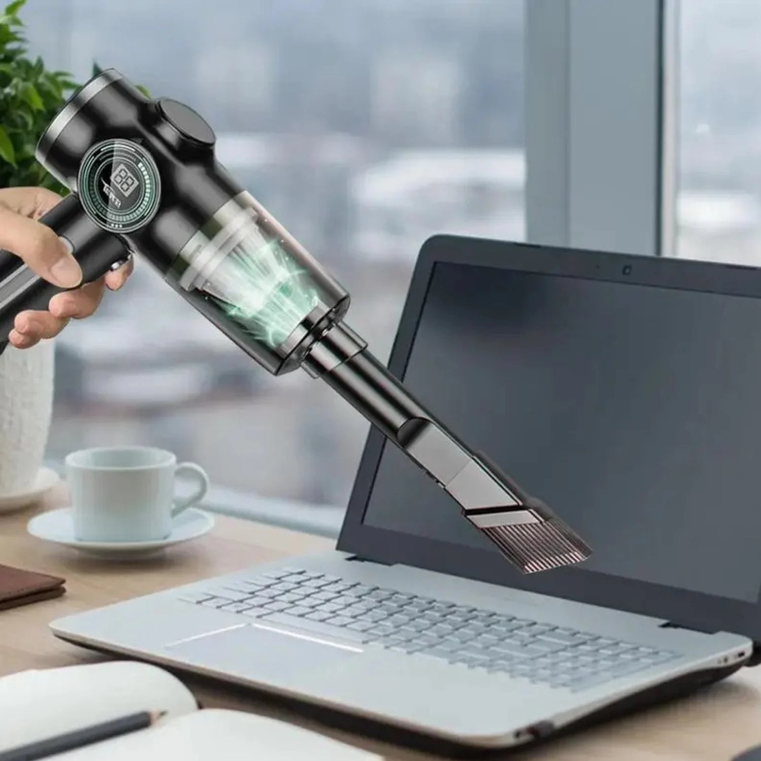 aspirateur voiture sans fil sans sac Whirly