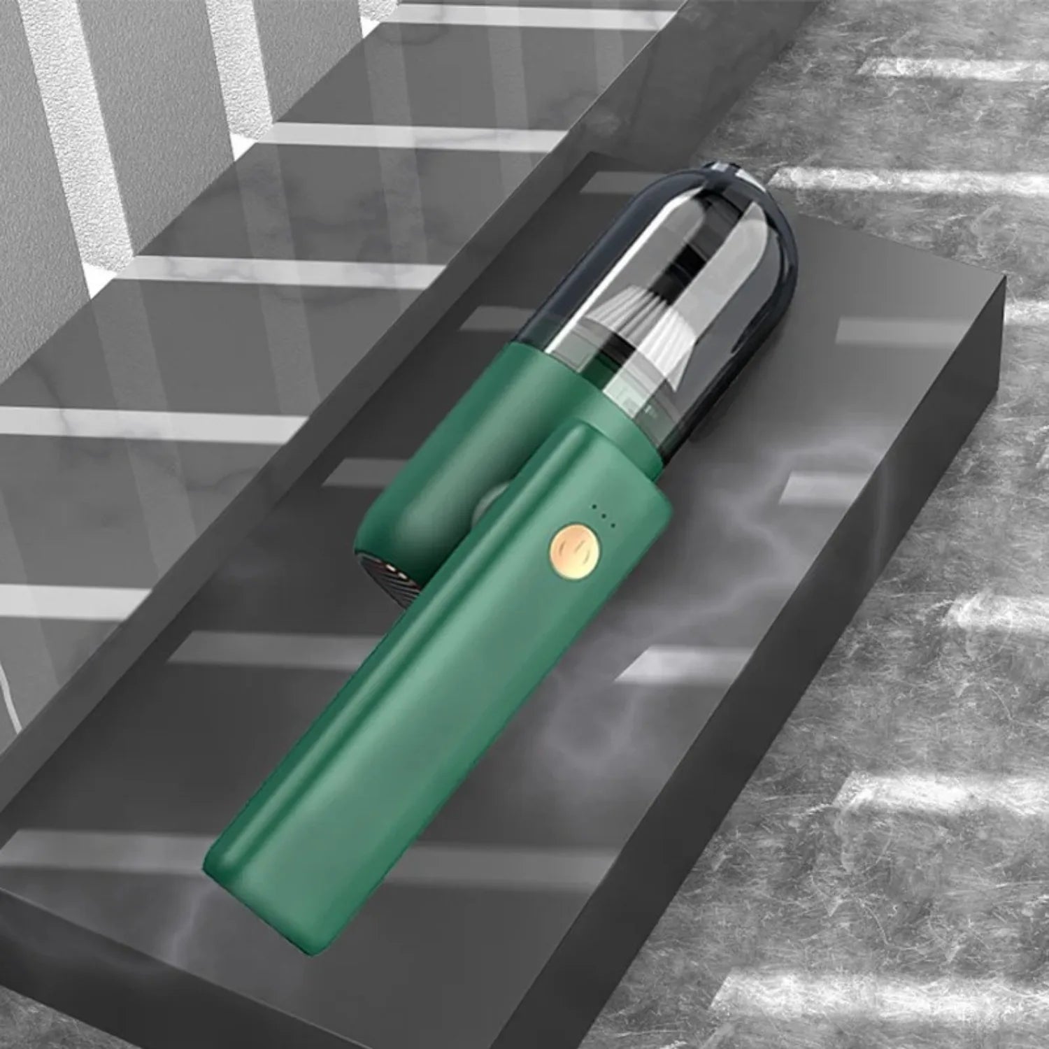 aspirateur voiture sans fil vert Tornado