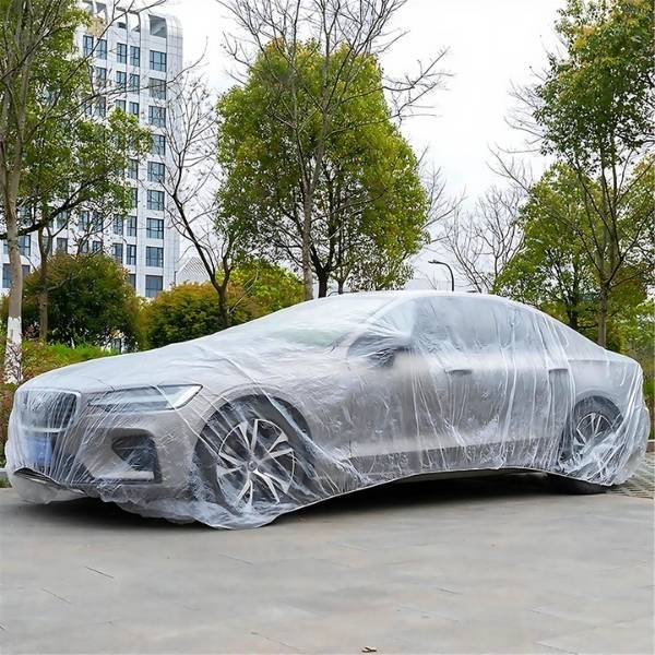 bache voiture transparente DustBlock