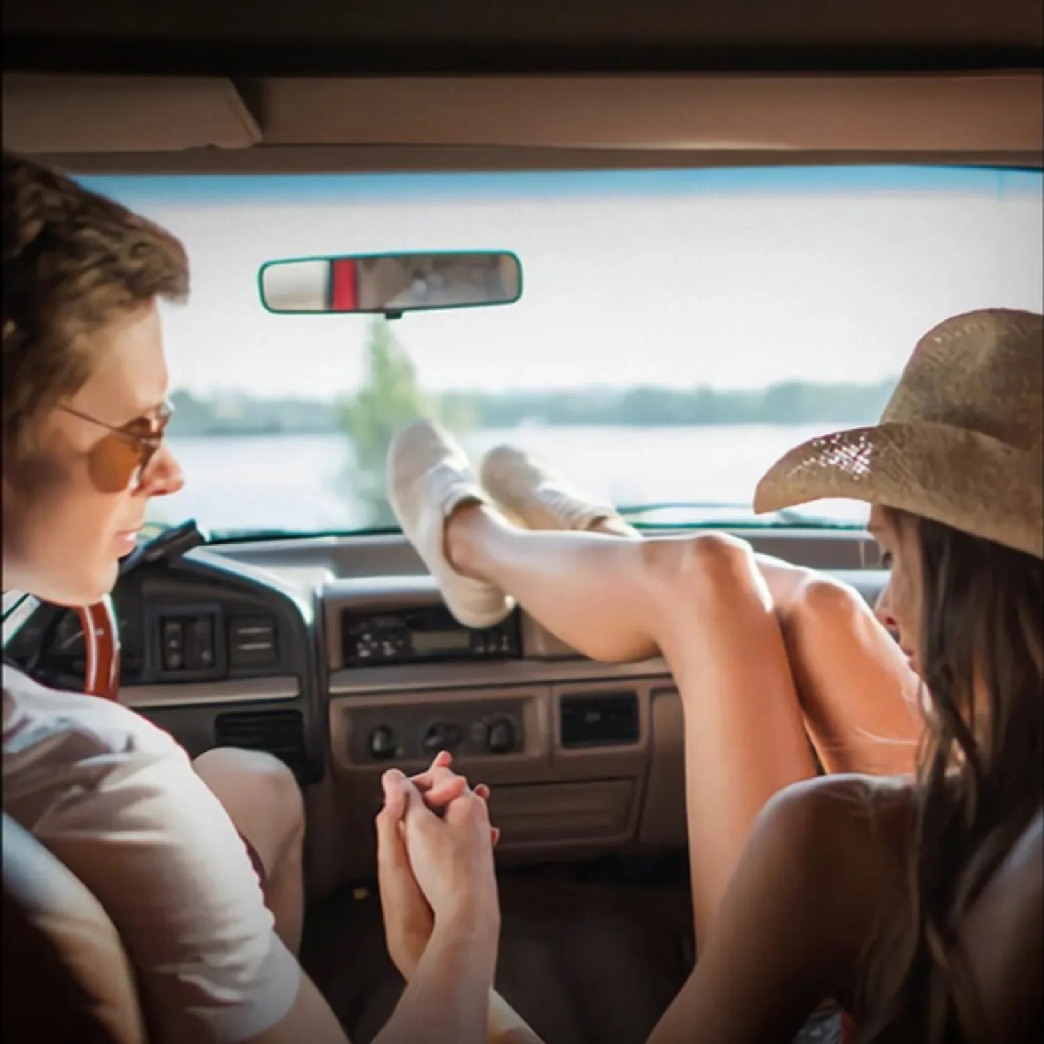 bande pare soleil voiture voyage confortable SunBand