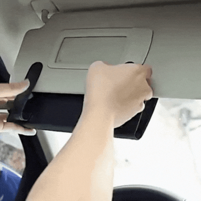 boite a mouchoirs pare soleil SoftTouch gif