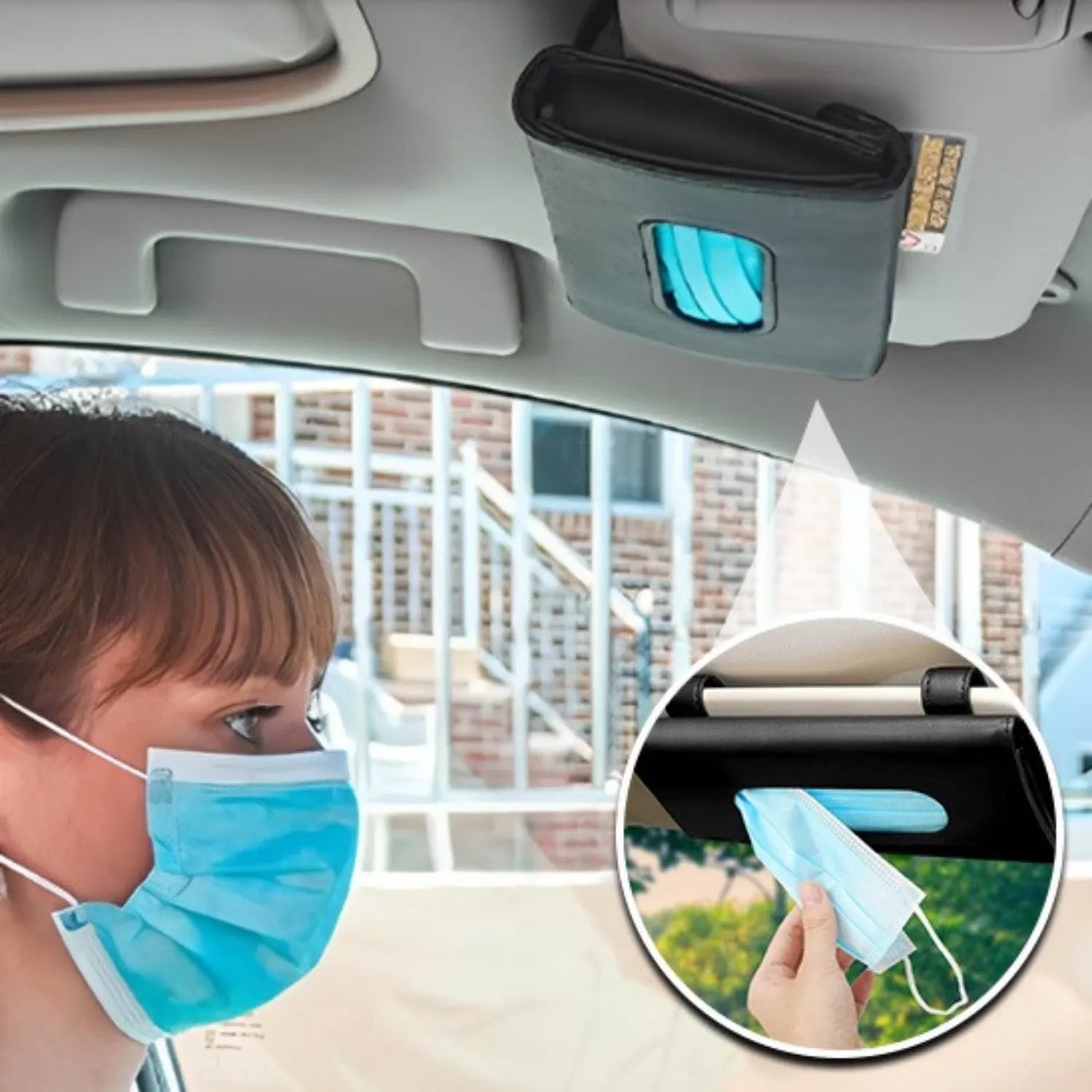 boite a mouchoirs pare soleil conduite SoftTouch