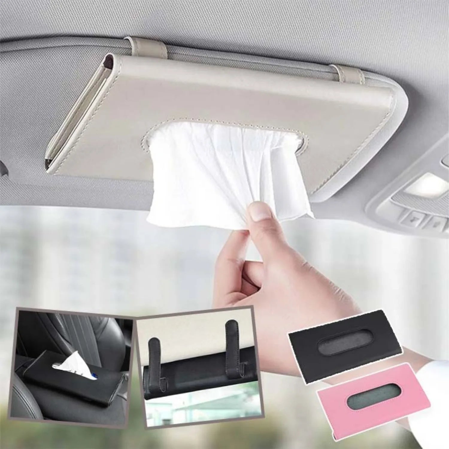 boite a mouchoirs pare soleil discrète SoftTouch