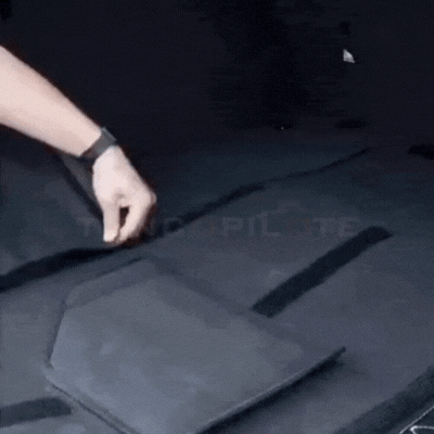 boite rangement voiture GoldVault gif