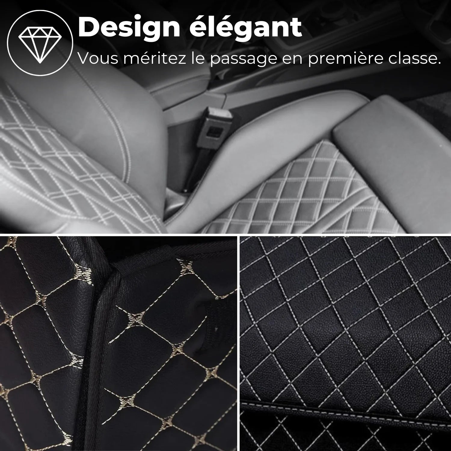 boite rangement voiture classe GoldVault