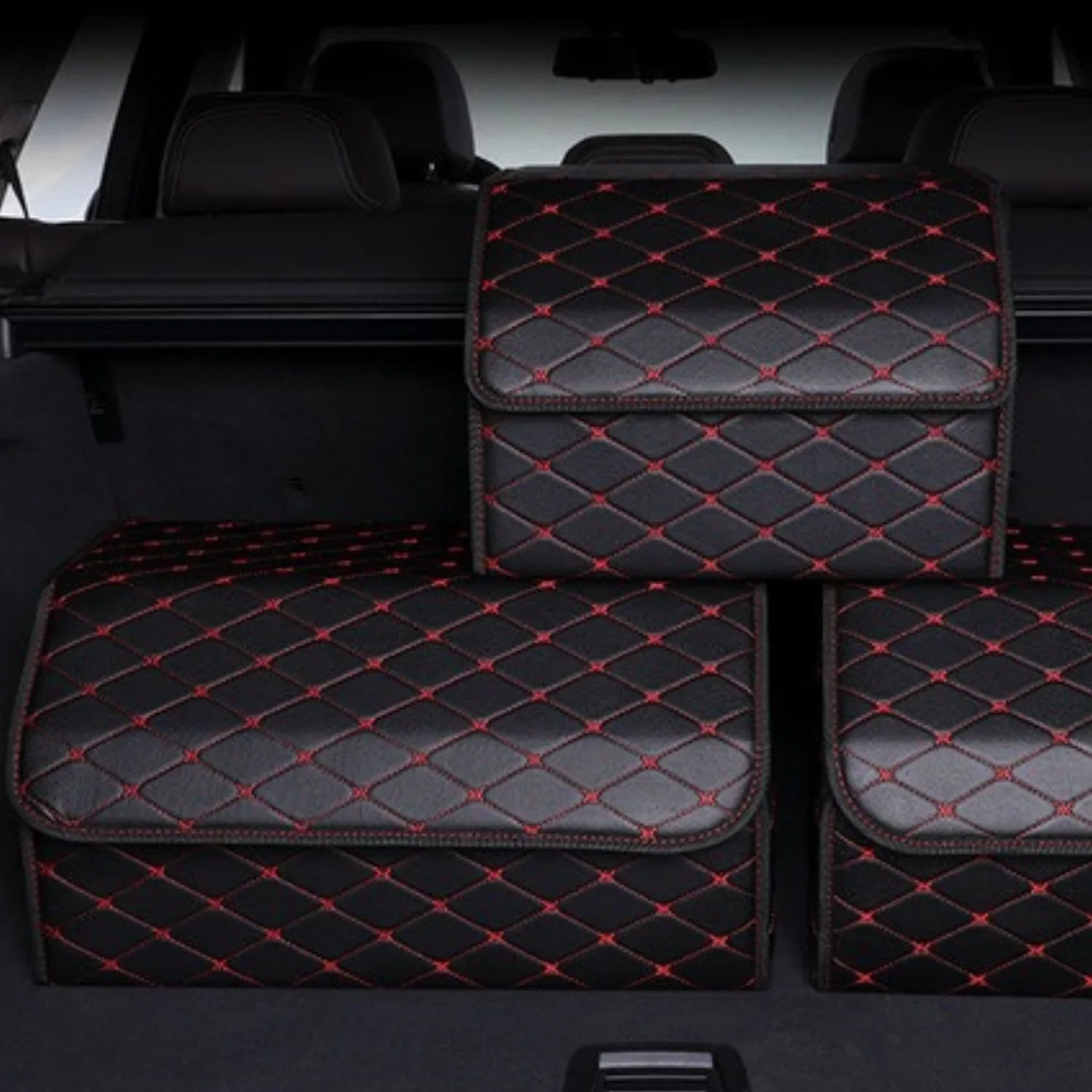 boite rangement voiture protection RedVault