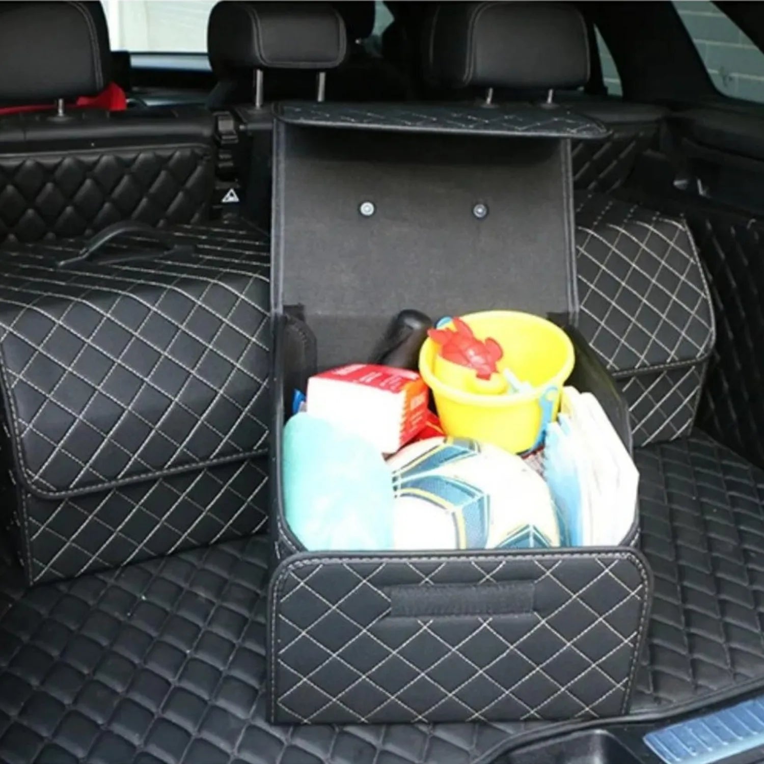 boite rangement voiture résistant GoldVault