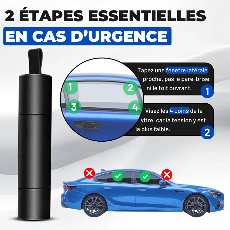 BRISE VITRE COUPE CEINTURE | LifeSaver™