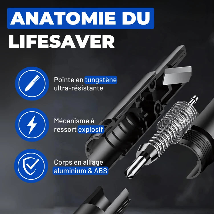 BRISE VITRE COUPE CEINTURE | LifeSaver™