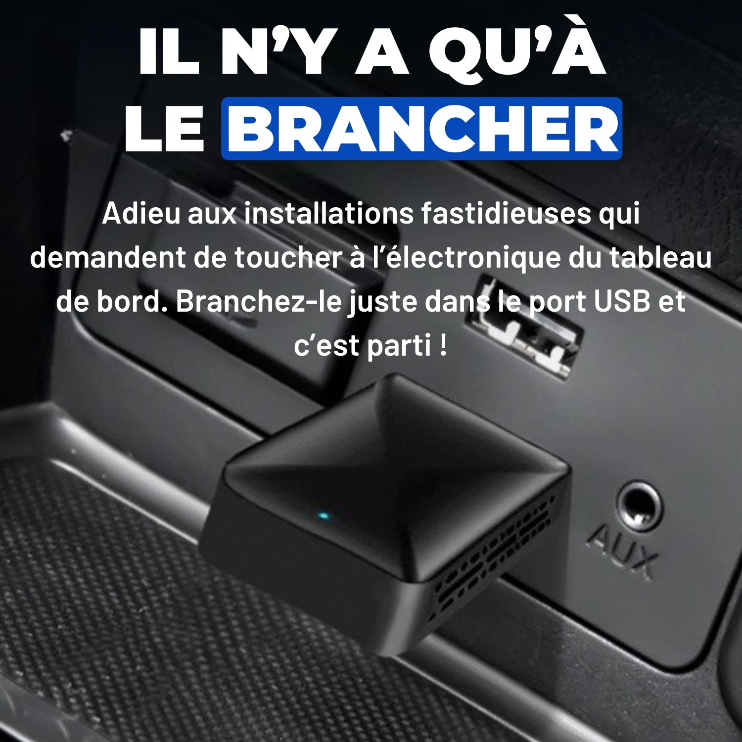 AirLink™ | Adaptateur Carplay & Android Auto - Sans Fil (Modèle 2025)