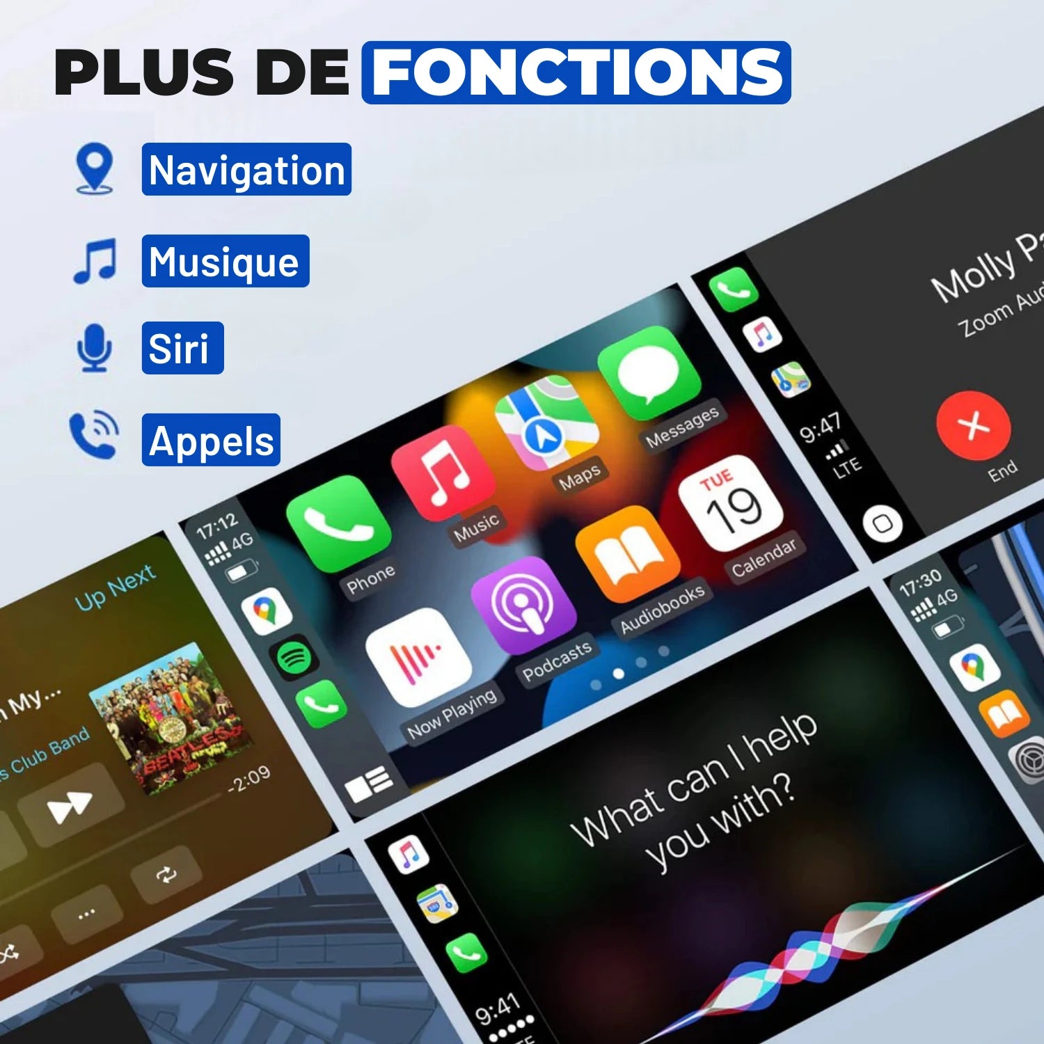 AirLink™ | Adaptateur Carplay & Android Auto - Sans Fil (Modèle 2025)