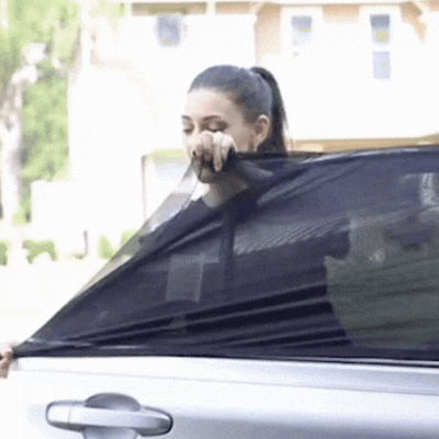 chaussettes pare soleil voiture SunShield gif