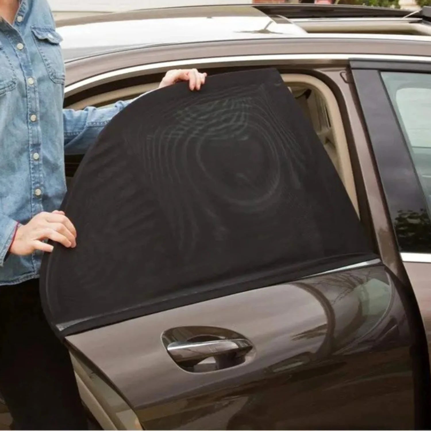 chaussettes pare soleil voiture arrière SunShield