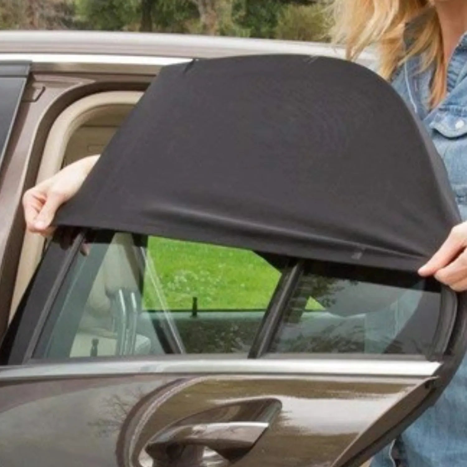 chaussettes pare soleil voiture facile a mettre SunShield