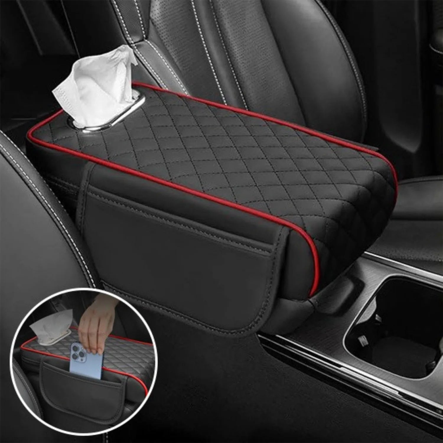 coussin accoudoir central voiture facile à installer ArmVault