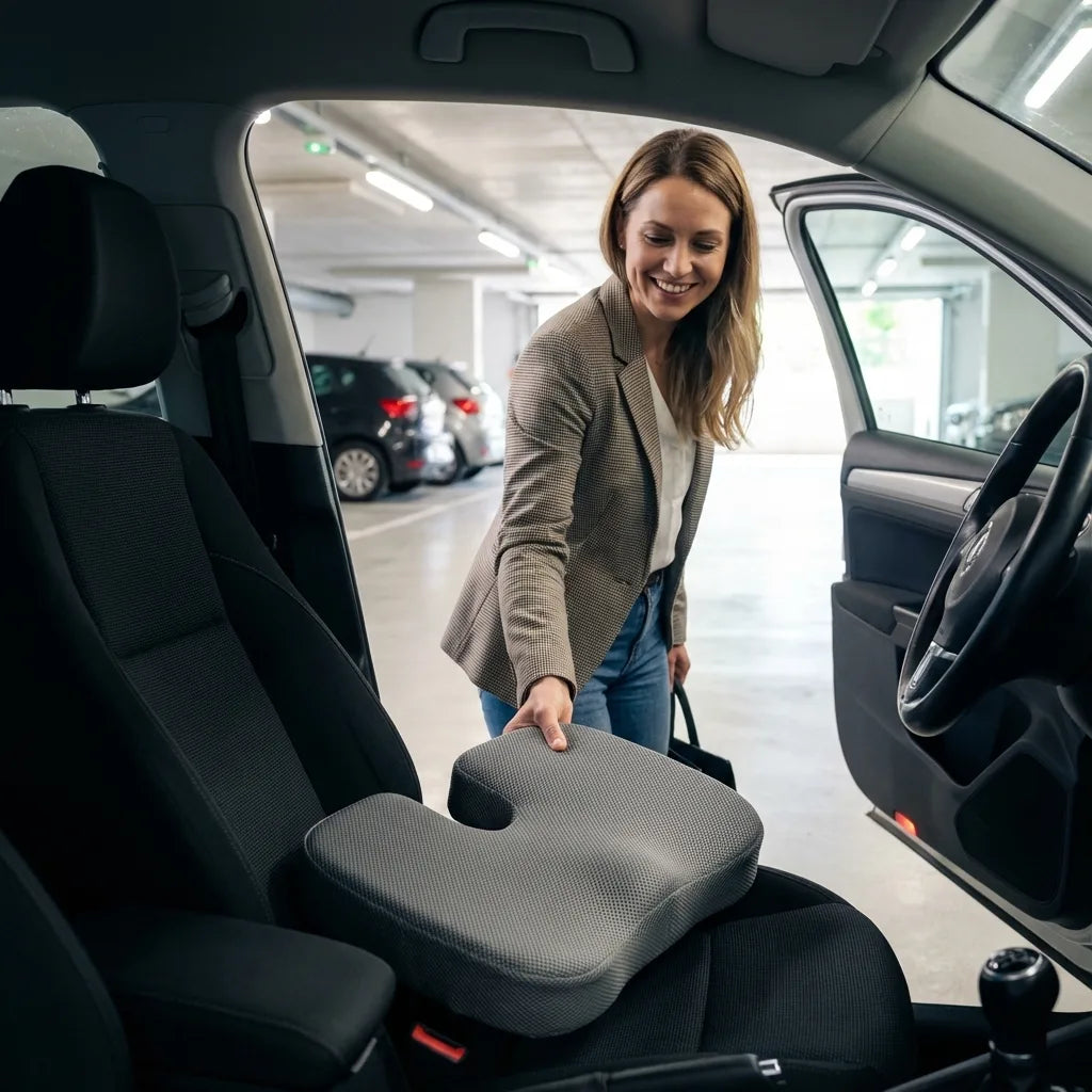 coussin anti choc fessier voiture respirant durable