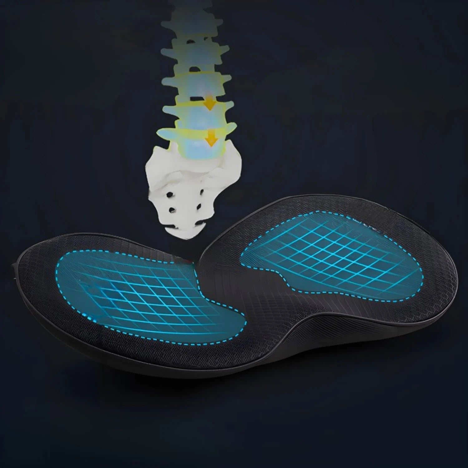 coussin anti hemorroides voiture fessier ErgoDrive