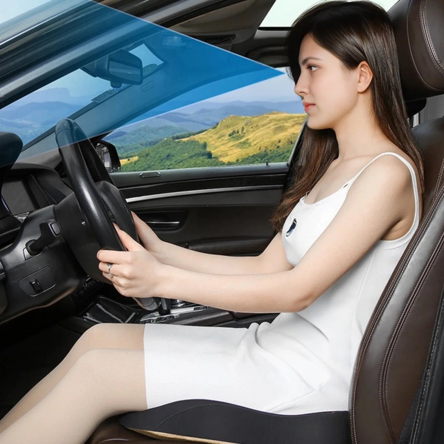 coussin anti vibration voiture champ de vision amélioré ComfortMax