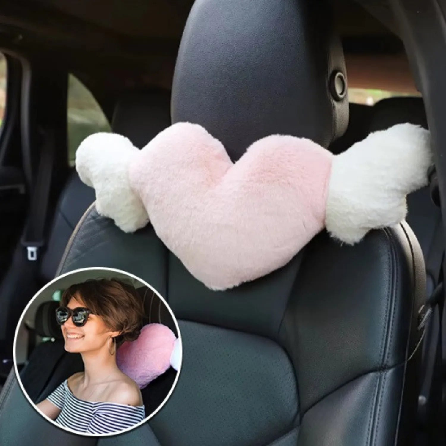 coussin appui tete voiture classe LoveCush