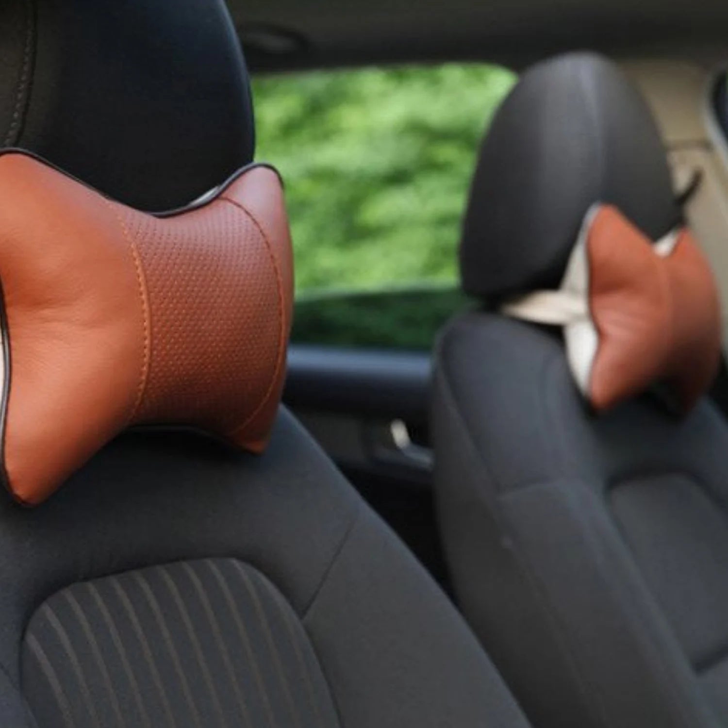 coussin appui tete voiture double CerSoft