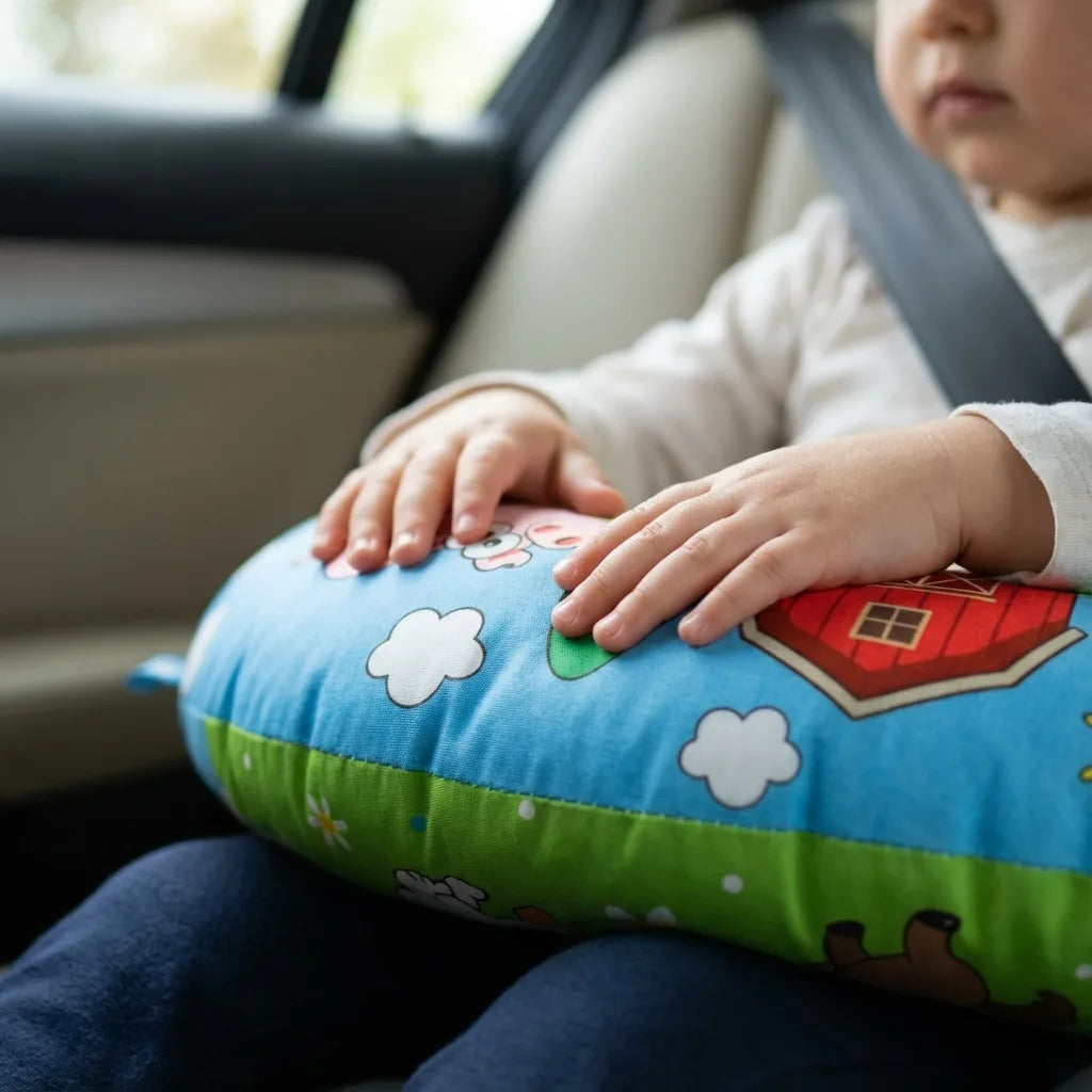 coussin bebe activites voiture confort doux