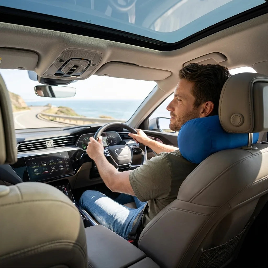 coussin cervical avec billes voiture confort optimal