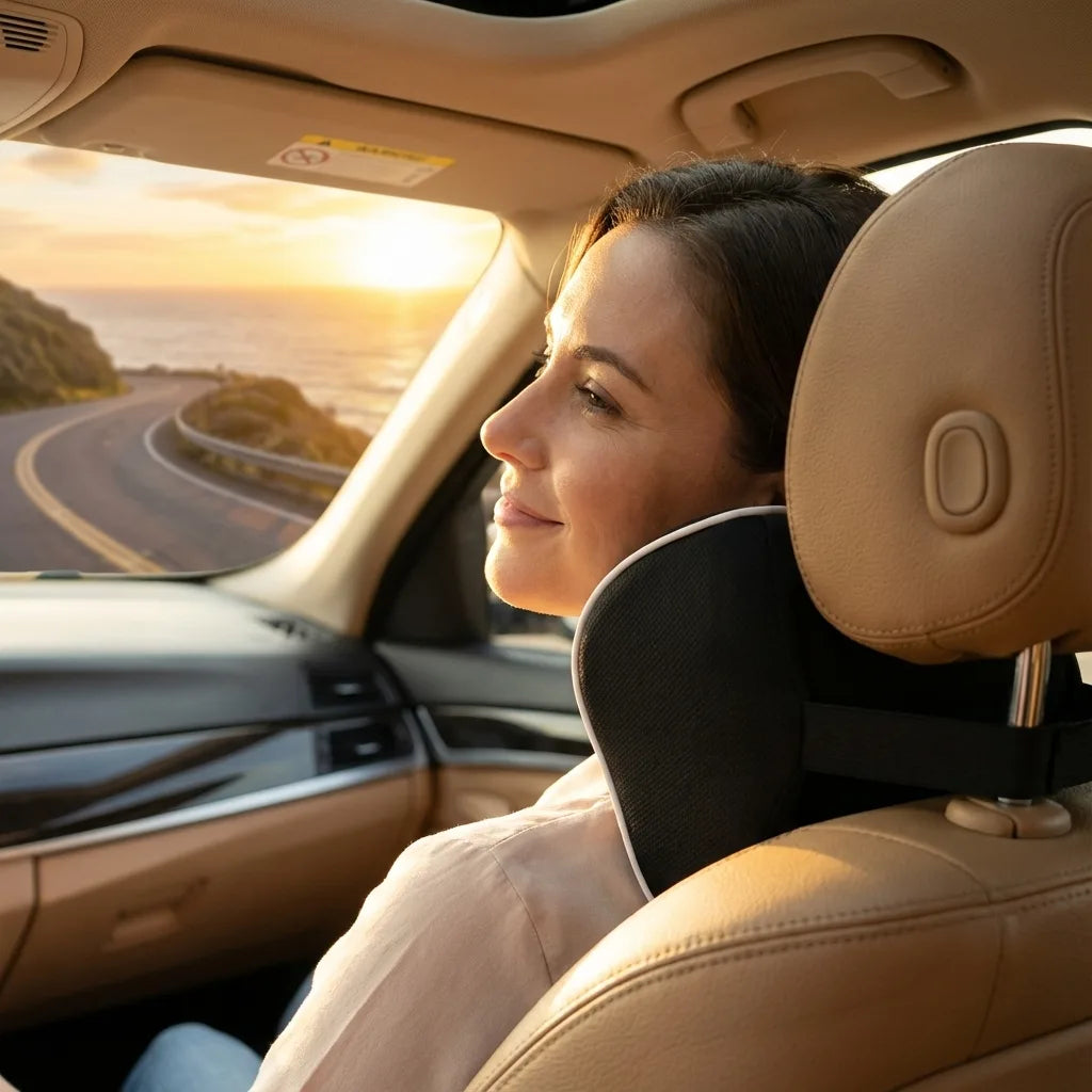 coussin cervical voiture conducteur élégant universel