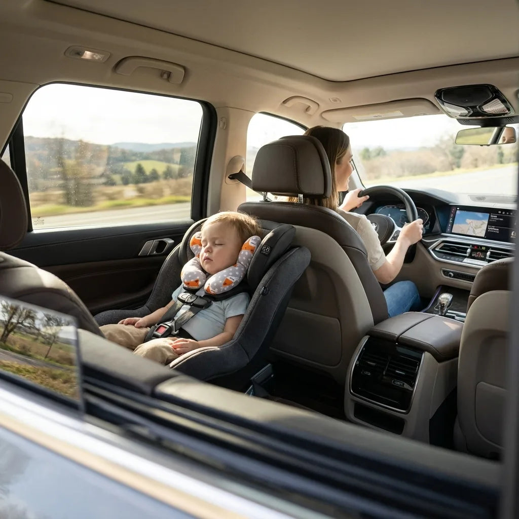 coussin cou bebe voiture enveloppant sécuritaire