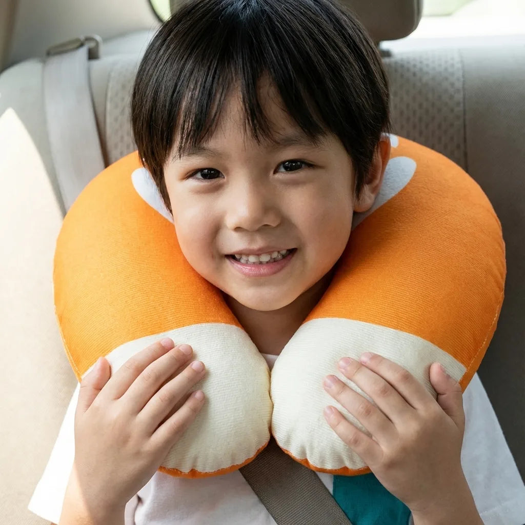 coussin cou enfant voiture design joyeux