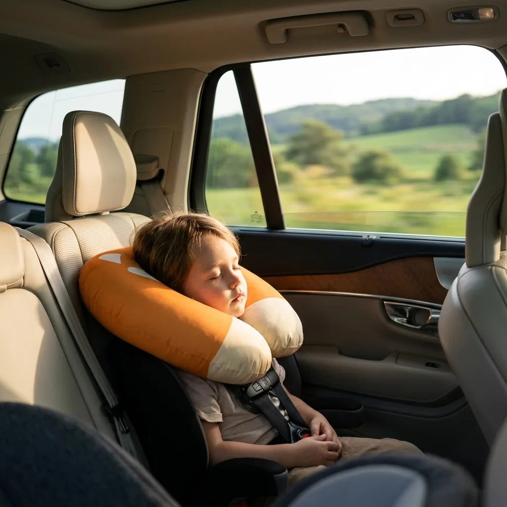 coussin cou enfant voiture ergonomique confort