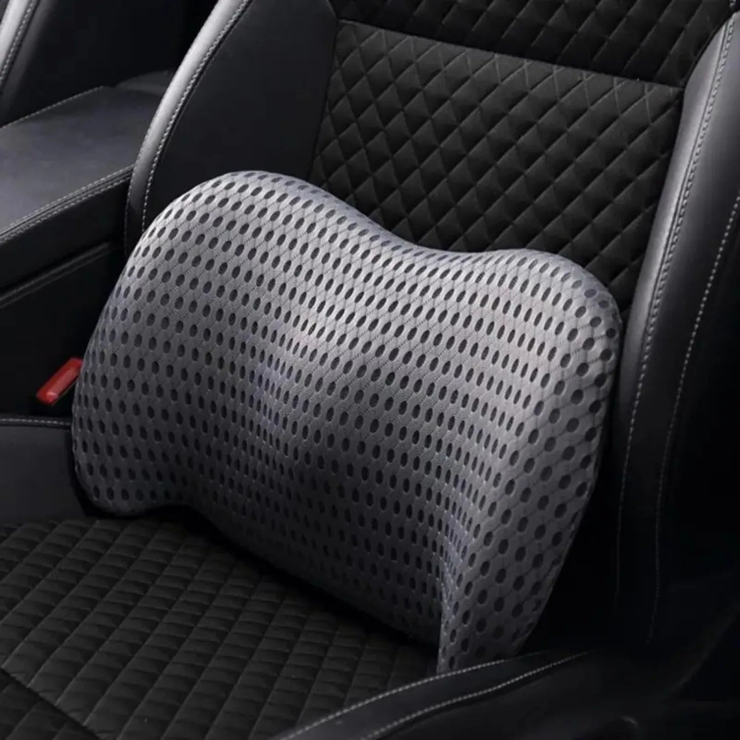 coussin ergonomique dos voiture gris MemoryLift